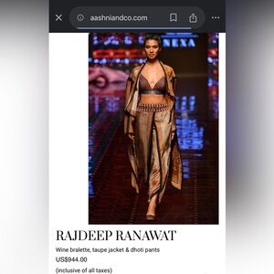 Rajdeep ranawat three piece set